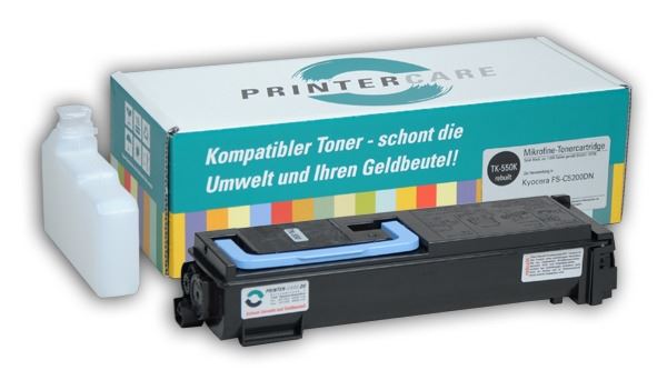 PrinterCare Toner schwarz - PC-TK550-BK