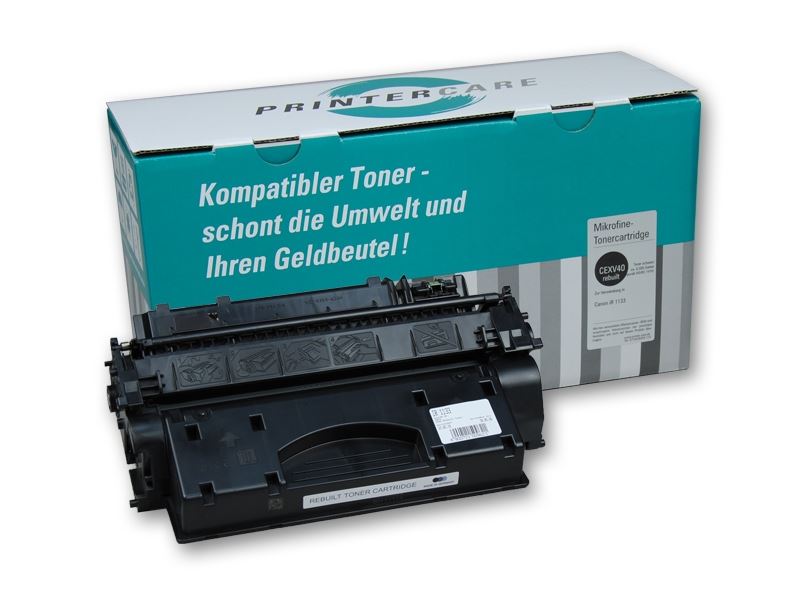 PrinterCare Toner schwarz- PC-C-EXV40-BK