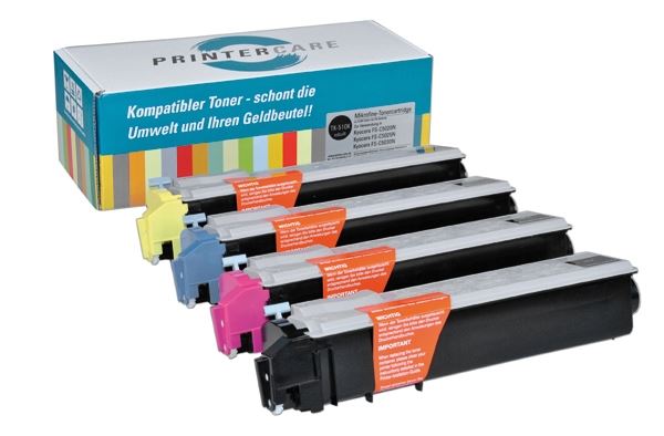 PrinterCare Tonerpaket - PC-TK510CMYK