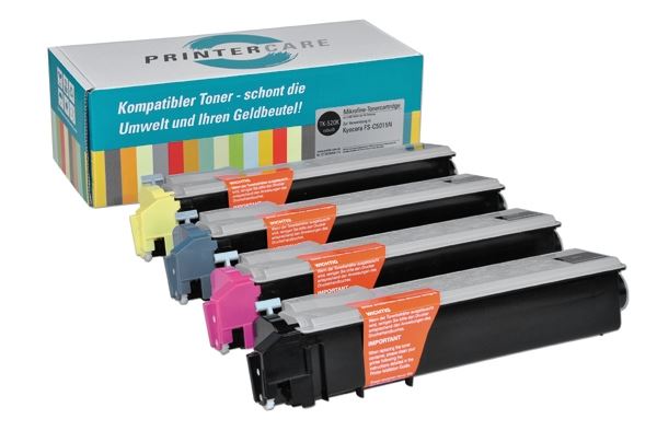 PrinterCare Tonerpaket- PC-TK520CMYK
