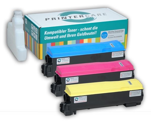 PrinterCare Tonerpaket CMY - PC-TK570-CMY
