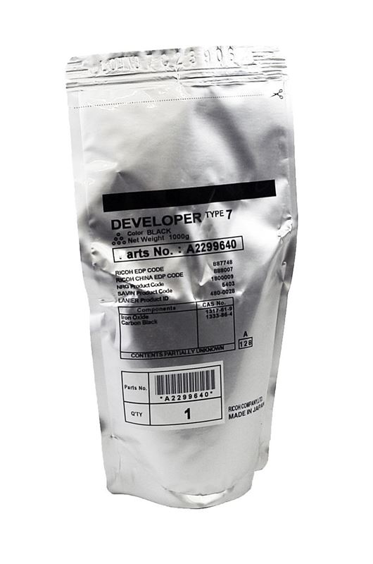 Ricoh Developer, 4er-Pack - 887748