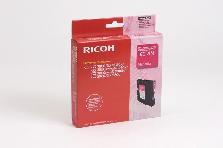 Ricoh Gel-Kartusche magenta für GX2500, 405534 Ricoh Gel-Kartusche magenta für GX2500, 405534