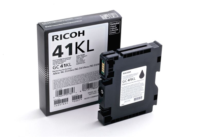 Ricoh Gel-Kartusche schwarz , 405765 Ricoh Gel-Kartusche schwarz , 405765