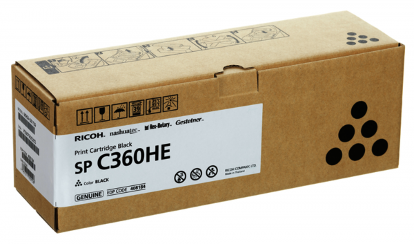 Ricoh Original - HC Toner schwarz -  408184