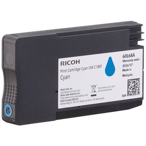 Ricoh Original Tinte cyan - 408518