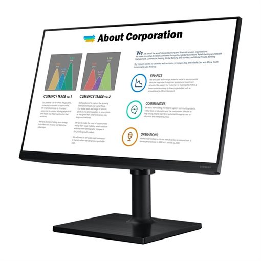 Samsung F22T450FQR, 55,9 cm (22 Zoll), 1920 x 1080 Pixel, Full HD,