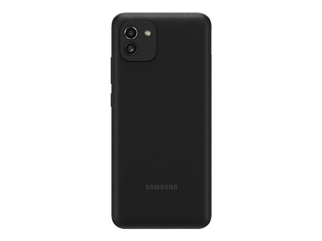 Samsung Galaxy A03 4GB 64GB black 16,55cm 6,5Zoll 4G Dual-SIM microSD slot Samsung Galaxy A03 4GB 64GB black 16,55cm 6,5Zoll 4G Dual-SIM microSD slot