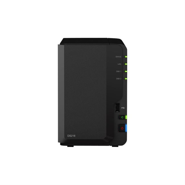 Synology DS218 8TB IronWolf NAS-Bundle Inkl. 2x 4TB Ironwolf NAS HDD Synology DS218 8TB IronWolf NAS-Bundle Inkl. 2x 4TB Ironwolf NAS HDD