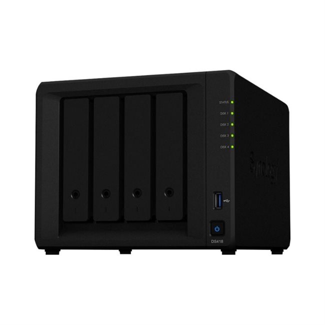 Synology DS418 24TB IronWolf NAS-Bundle inkl. 4x 6TB IronWolf NAS HDD Synology DS418 24TB IronWolf NAS-Bundle inkl. 4x 6TB IronWolf NAS HDD
