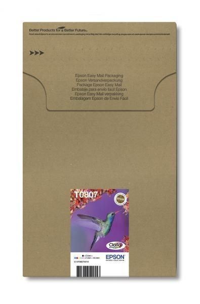 T0807 Easy Mail Packaging - 6er-Pack - schwarz, ge T0807 Easy Mail Packaging - 6er-Pack - schwarz, ge