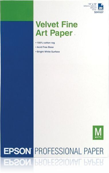 Velvet Fine Art Paper - C13S041637 Velvet Fine Art Paper - C13S041637