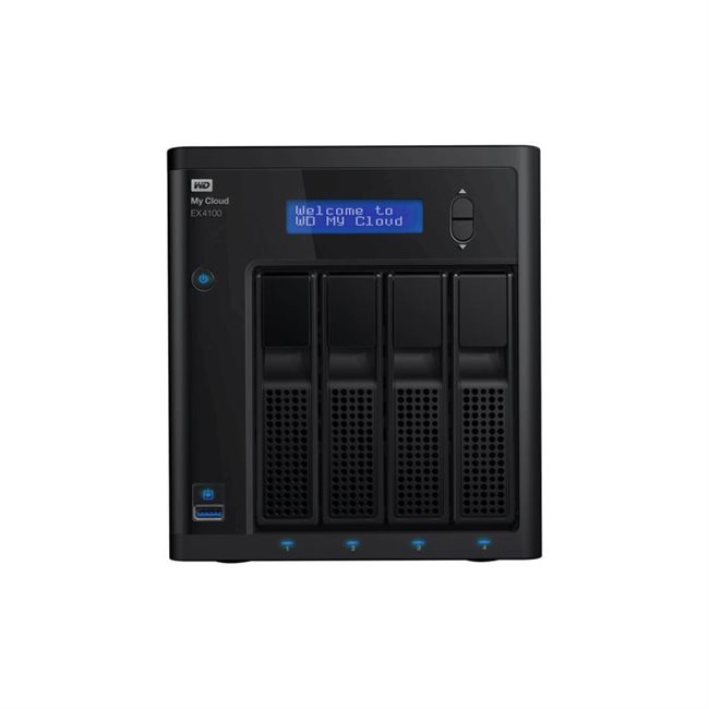 WD My Cloud EX4100 WDBWZE0160KBK 4 Schächte 16TB HDD 4TBx4 RAID 0, 1, 5, 10 WD My Cloud EX4100 WDBWZE0160KBK 4 Schächte 16TB HDD 4TBx4 RAID 0, 1, 5, 10