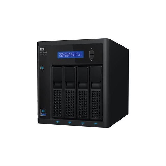 WD My Cloud PR4100 WDBNFA0000NBK 4 Schächte RAID 0, 1, 5, 10, JBOD RAM 4 GB WD My Cloud PR4100 WDBNFA0000NBK 4 Schächte RAID 0, 1, 5, 10, JBOD RAM 4 GB
