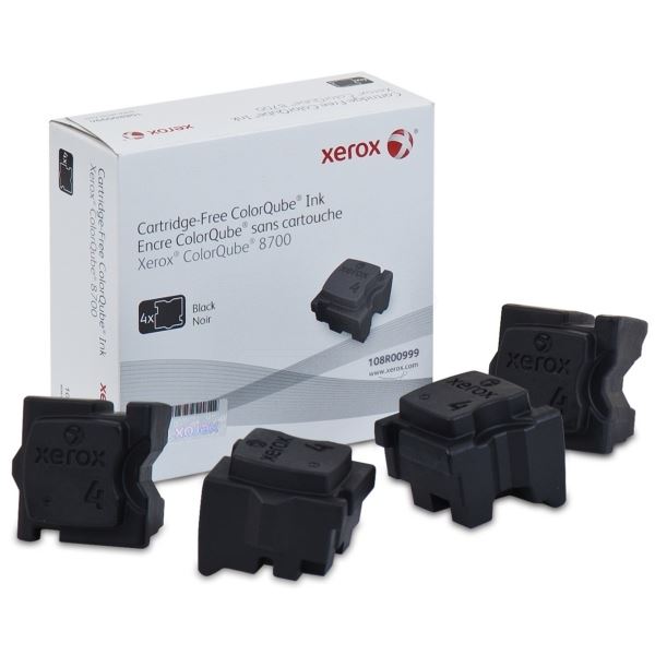 Xerox Original Tinte schwarz - 4 Stück je 2.250 Seiten - 108R00999