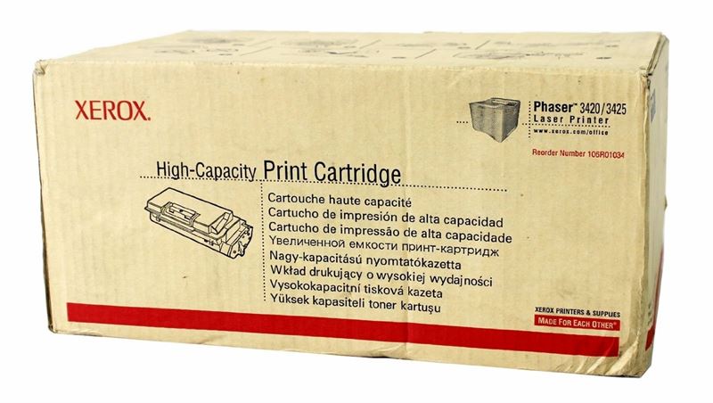 Xerox Toner schwarz für 3420, 106R01034 Xerox Toner schwarz für 3420, 106R01034