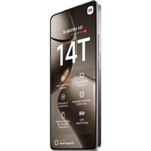 Xiaomi 14 MZB0HUDEU 12GB RAM 256GB Titan Gray 16,9cm 6,67Zoll 5G
