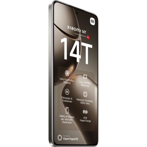 Xiaomi 14 MZB0HUDEU 12GB RAM 256GB Titan Gray 16,9cm 6,67Zoll 5G