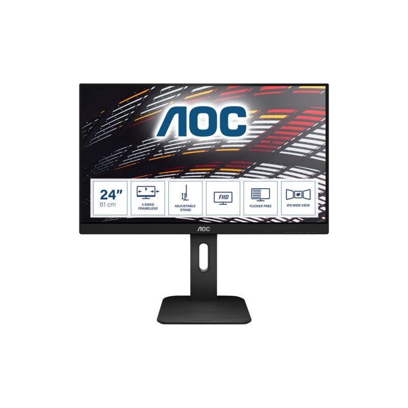 AOC X24P1 LED 61cm 24Zoll 1920x1200 Full HD 1080p @ 60Hz