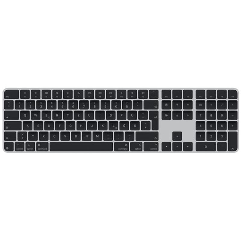Apple Magic Keyboard mit Touch ID und Nummernblock Schwarz