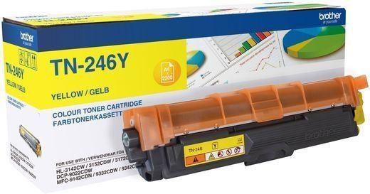 Brother Jumbo-Tonerkassette yellow -  TN-246Y