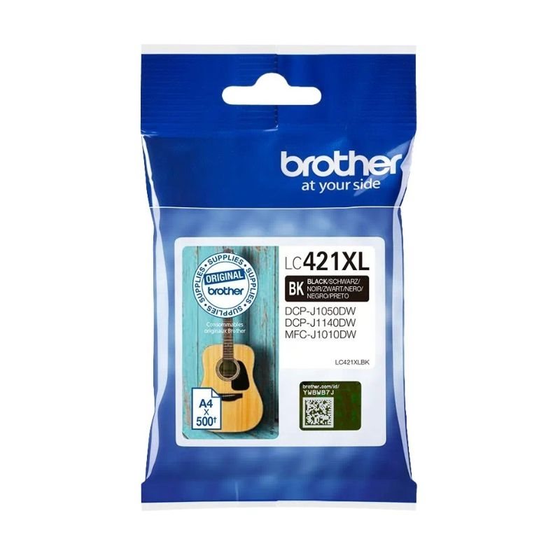 Brother Original HC Tinte schwarz - LC421XLBK