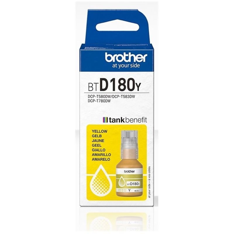 Brother Original Tinte gelb BTD180Y - BTD180Y