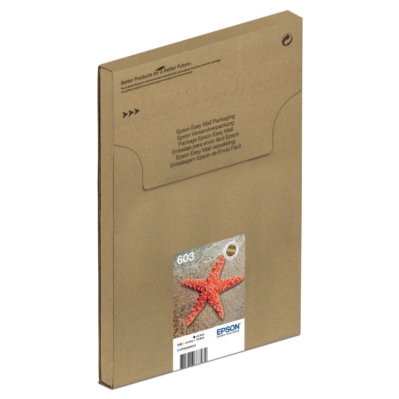 Epson Original Tinte 4er Multipack BKCMY - Easy Mail 603 - C13T03U64510