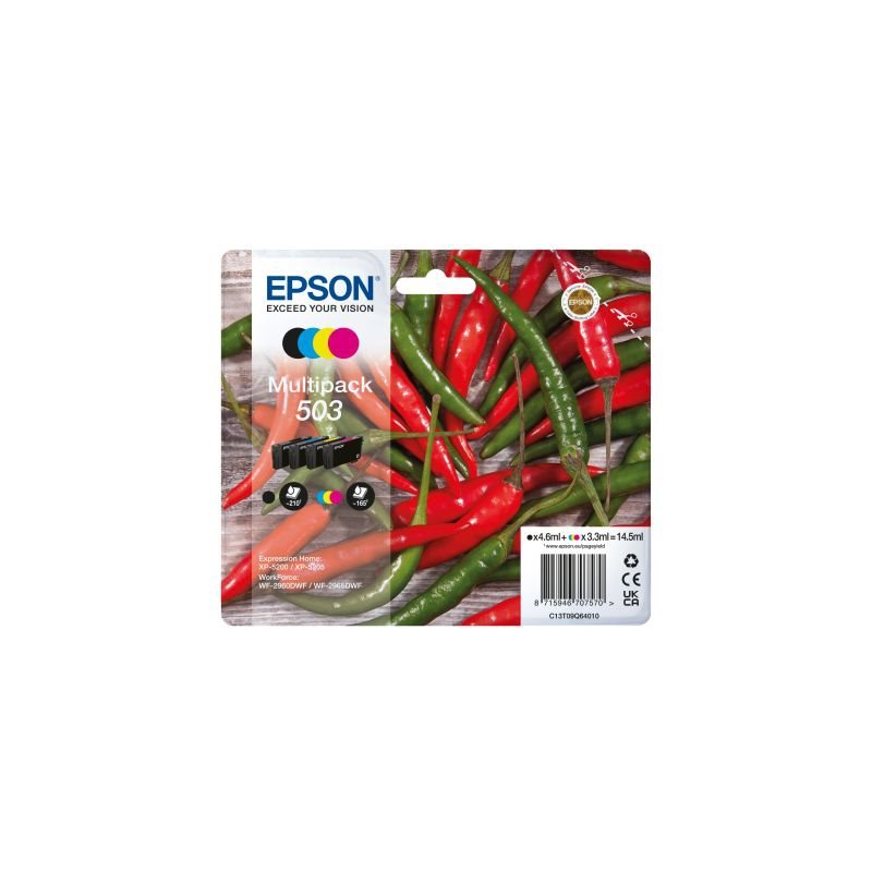 Epson Original Tinte Multi BKCMY - C13T09Q64020
