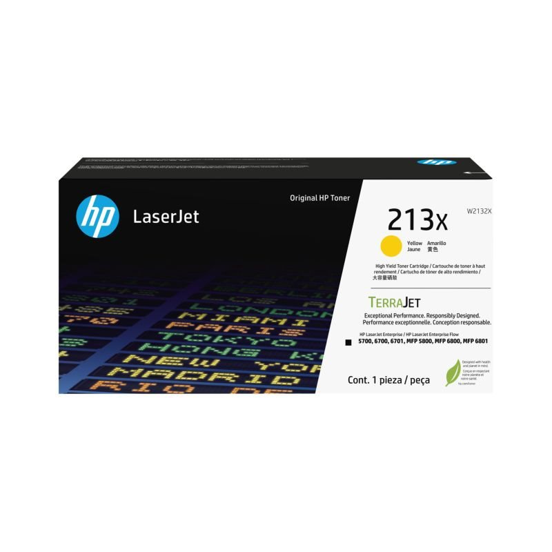 HP 213X Original HC Toner gelb - W2132X
