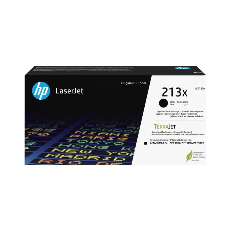 HP 213X Original HC Toner schwarz - W2130X