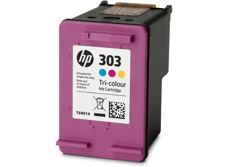 HP 303 original Tinte cyan, magenta, gelb - T6N01AE
