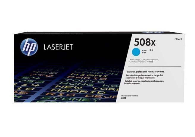 HP 508X original HC Toner cyan - CF361X