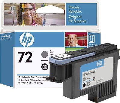 HP 72 grau/Fotoschwarz DesignJet Druckkopf - C9380A