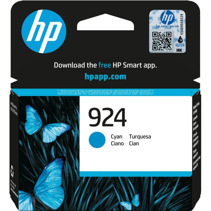 HP 924 Original Tinte cyan - 4K0U3NE
