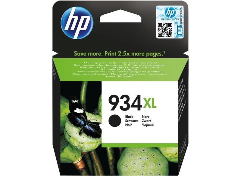 HP 934XL original HC Tinte schwarz - C2P23AE