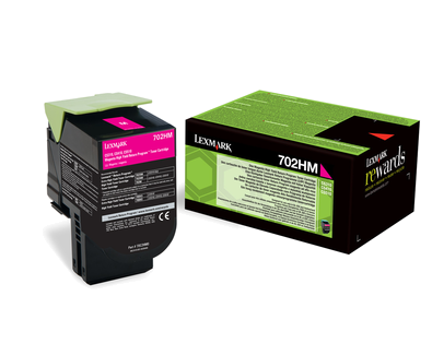 Lexmark 702HM Rückgabe-Toner magenta - 70C2HM0