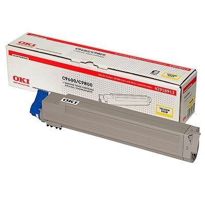 Oki Toner gelb für OKI C9600/C9800 - 42918913