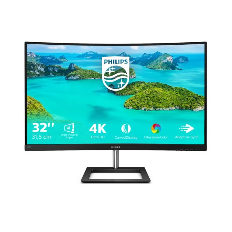 Philips E-line 328E1CA, Curved - 81,3 cm (32 Zoll) - 3840 x 2160 4K