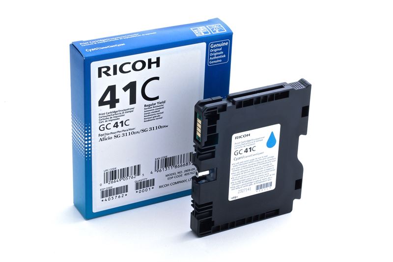 Ricoh Gel-Kartusche cyan HC , 405762