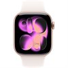 Apple Watch Series 11 Alu, Roségold Band:Hellrosa Gr, M/L 64GB 42mm LTE