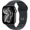 Apple Watch Series 11 Jet Black Alu Band:Schwarz Gr, M/L 64GB 42mm LTE GPS