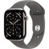 Apple Watch Series 11 Natürliches Titan Band:Stone Gray Gr, M/L 64GB 42mm