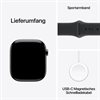 Apple Watch Series 11 Schiefertitan Band:Schwarz Gr, S/M 64GB 46mm LTE GPS