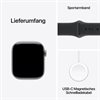 Apple Watch Series 11 Space grau Alu Band:Schwarz Gr, M/L 64GB 42mm LTE