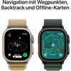 Apple Watch Ultra 2 Black Titanium Band: Schwarz Größe M/L 64GB 49mm 4G