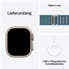 Apple Watch Ultra 3 Natürliches Titan Band:Hellblau Gr, S 64GB 49mm Apple Watch Ultra 3 Natürliches Titan Band:Hellblau Gr, S 64GB 49mm