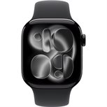 Apple Watch Series 11 Jet Black Alu Band:Schwarz Gr, M/L 64GB 46mm LTE GPS