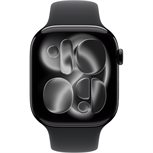 Apple Watch Series 11 Jet Black Alu Band:Schwarz Gr, S/M 64GB 46mm GPS