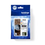 Brother Original Tinte Multipack BKCMY LC-422 - LC422VAL